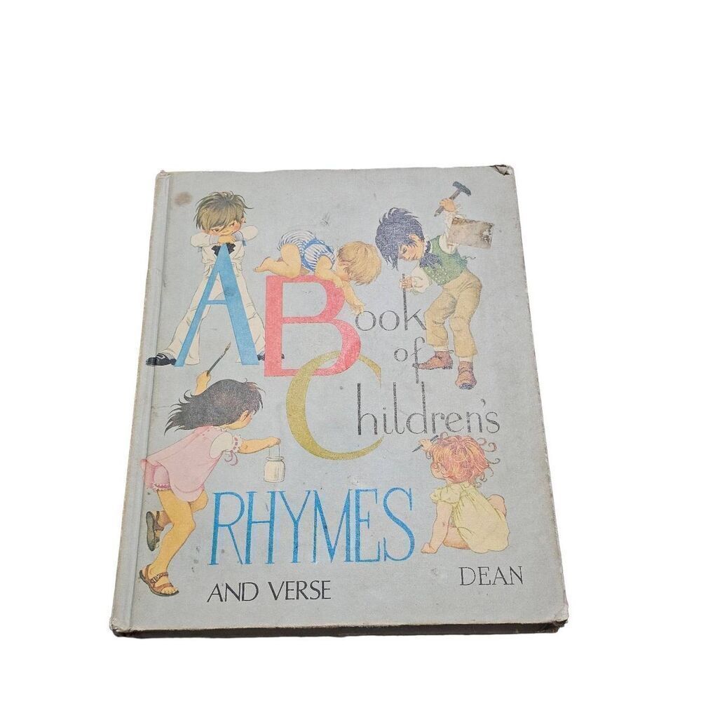 ABC Book of Children's Rhymes & Verse Vintage Dean Janet Anne Grahame Johnstone